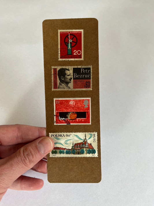Eco‑Friendly Stamp Bookmark (Single Piece)